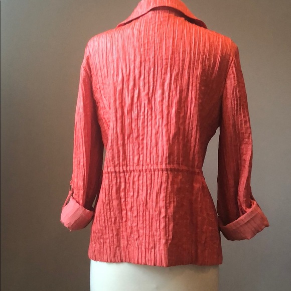 Ruby Rd. Salmon Color Jacket - Picture 3 of 6